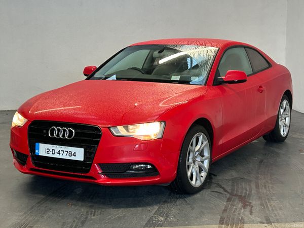 12 AUDI A5 COUPE 1.8TFSI 170 SE = GREY LEATHER = 373428749