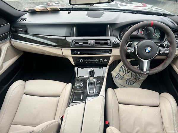 2016 BMW 520d M SPORT AUTO CREAM LEATHER 374583775