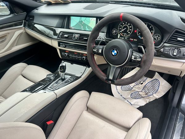 2016 BMW 520d M SPORT AUTO CREAM LEATHER 374583783