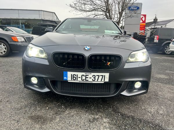 2016 BMW 520d M SPORT AUTO CREAM LEATHER 374583803