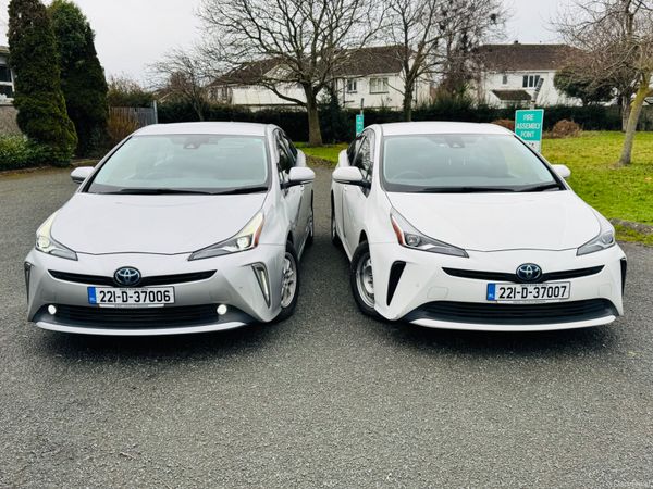 Two 2022 Toyota Prius High Spec’s low mileage 377338138