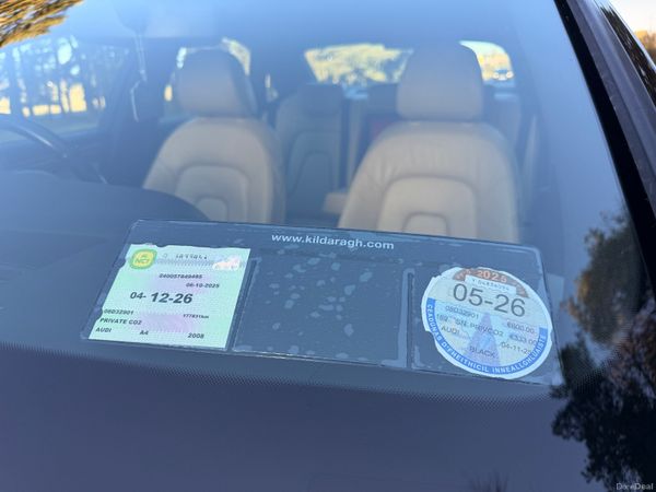 Audi A4 2008 1.8 TFSI 160 BHP 377441860