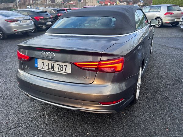 2017 AUDI A3 2.0TDI S LINE CABRIO 377492048