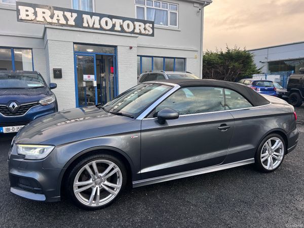 2017 AUDI A3 2.0TDI S LINE CABRIO 377492055