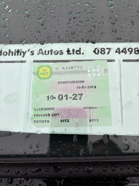 Toyota Vitz 2013 377831637