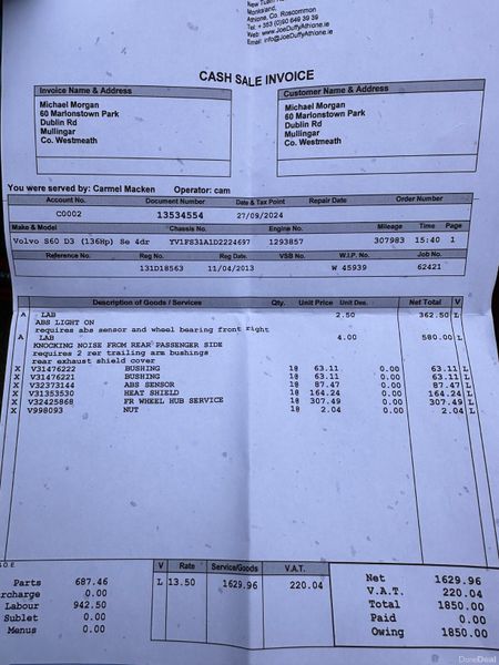 Volvo S60 2013 2.0 D3 136PS S/S SE 378138659