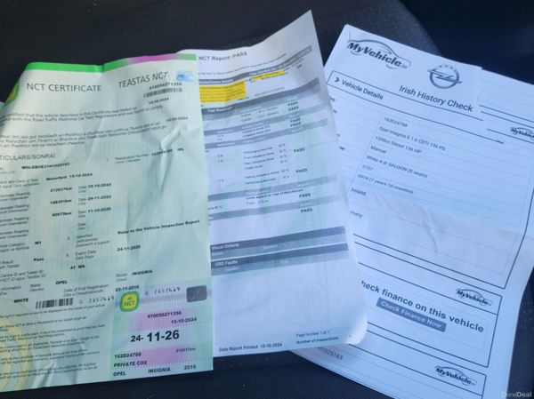 Opel Insignia 1.6CDTI 136PS S, Nct and Tax 378310756