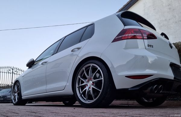 Golf Gti 57k/RemusQuadExhaustRaysVR forged alloys 378885521