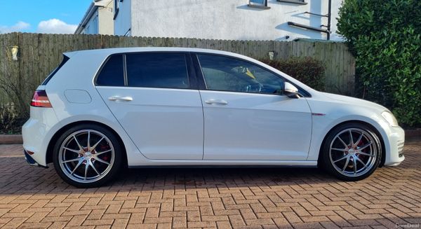 Golf Gti 57k/RemusQuadExhaustRaysVR forged alloys 378890975