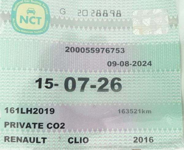 2016 Renault Clio 1.5 DCI Nct 07/26 Tax 08/26 378995191