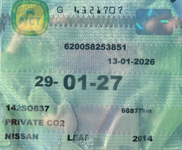 2014 Nissan Leaf 24.0kWh EV Auto Nct 01/27 379023694