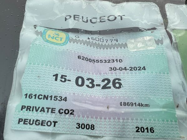 Peugeot 3008 2016 1.6 Blue Hdi 120 bhp 379133179