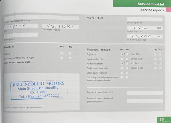 2008 Mercedes C-Class C180 1.8 Kompresor Nct 09/26 379204981