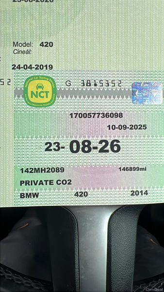BMW 4-Series 2014 420d M Sport 260 Bhp 379236457
