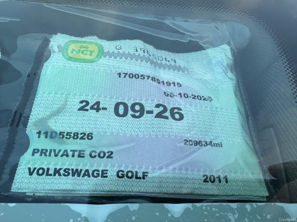 Volkswagen Golf 2011 1.6 TDI 105BHP BLUEMOTION 379867153