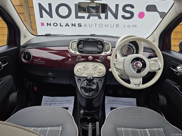 2019 FIAT 500 1.2 PETROL NEW NCT 02/27 380330649