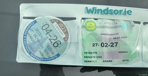 2019 Renault Megane 1.3L Petrol IMMACULATE 380460499