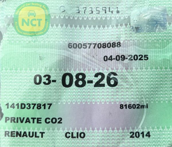 2014 Renault Clio 1.5D Dyna Nct 08/26 Tax 03/26 380422581