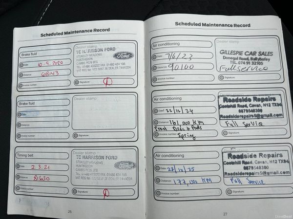 2018 FORD FOCUS ZETEC SERVICE HISTORY 380580777