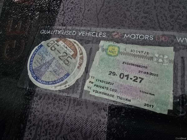 2017 VW TIGUAN 2.0 TDI COMFORLINE LOW MILAGE 380631005