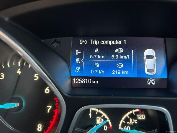 2017 FORD FOCUS ST LINE SERVICE HISTORY 380779907