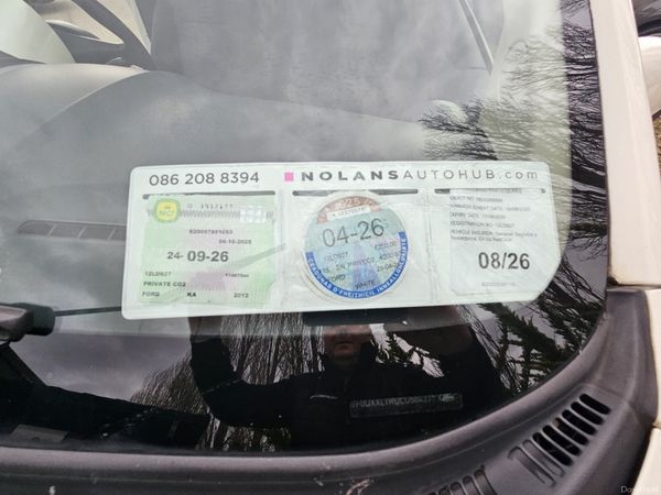 Ford KA 2012 Hatchback 1.25 Petrol Nct 09/26 380871027