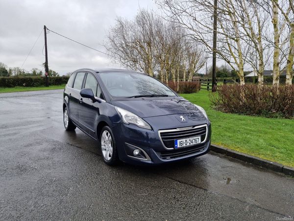 7 Seater Peugeot 5008 1.6 HDI Diesel car 380911945