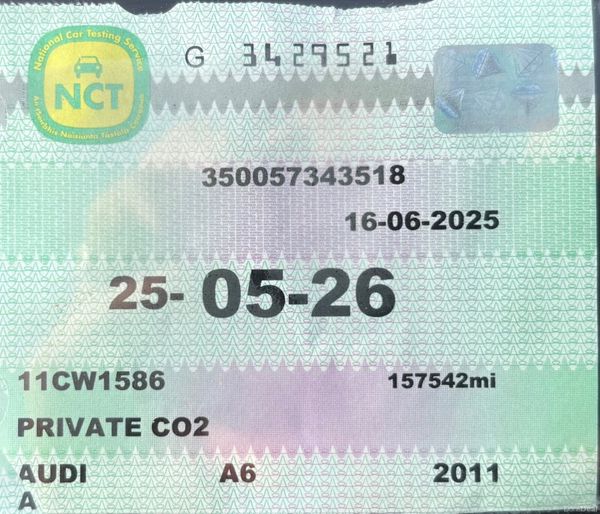 2011 Audi A6 2.0 TDI SE S-LINE Nct 05/26 380919225