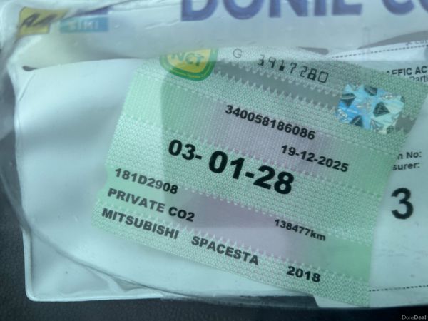 Mitsubishi Space Star 2018 (NCT 01/28 TAX 07/26) 380939293