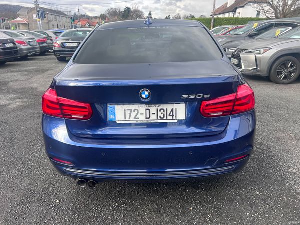 2017 BMW 330e SPORT AUTO CREAM LEATHER LOW KMS 381168351