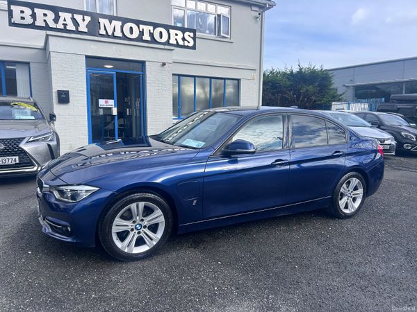 2017 BMW 330e SPORT AUTO CREAM LEATHER LOW KMS 381168325