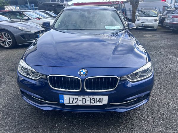 2017 BMW 330e SPORT AUTO CREAM LEATHER LOW KMS 381168329