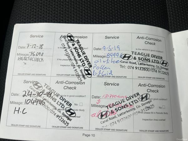 2016 HYUNDAI SANTA FE SERVICE HISTORY 381259461