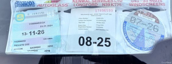 Nissan Qashqai 2016 1.5L Diesel Low Kms 381550601