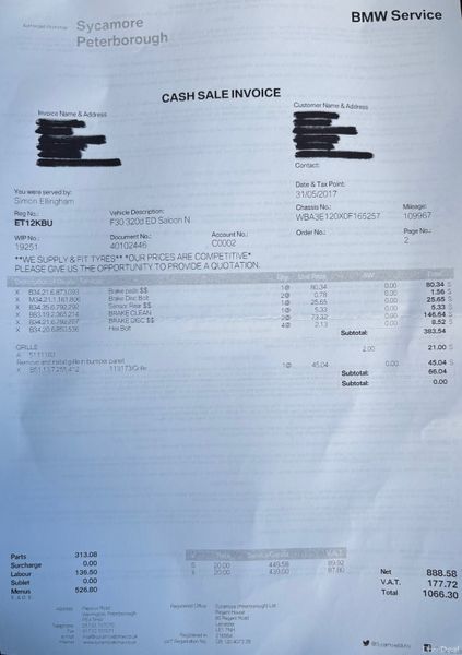 2012 BMW 3 Series 2.0D ES Nct 11/26 Tax 06/26 381575561