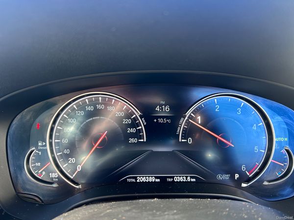 2017 BMW 520D SE AUTO CREAM LEATHER 381784195