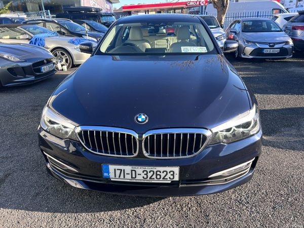 2017 BMW 520D SE AUTO CREAM LEATHER 381784197