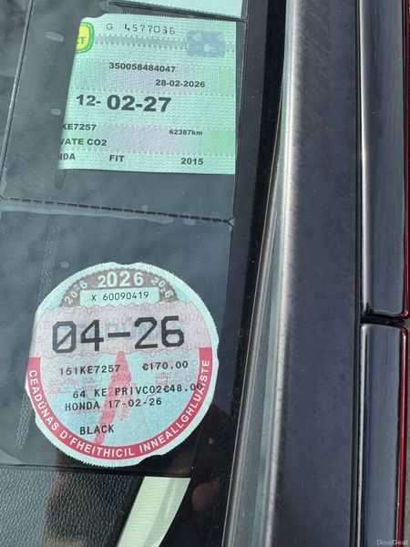 HONDA FIT Hybrid Auto 2015 66000KM HighSpec 381881977