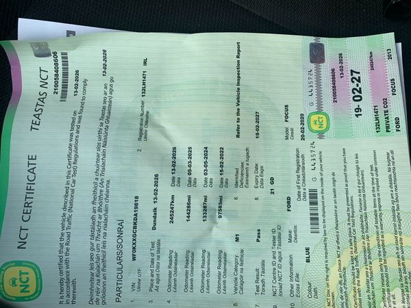 Ford Focus 2013 1.6 Daisel Fresh NCT 382069985