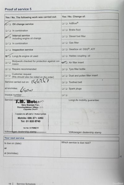 2012 VW Golf 1.6 TDI Nct 02/27 Tax 08/26 382121869