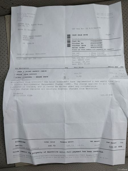 2014 Mercedes C-Class 1.6 AUTO Executive Nct 05/27 382291267