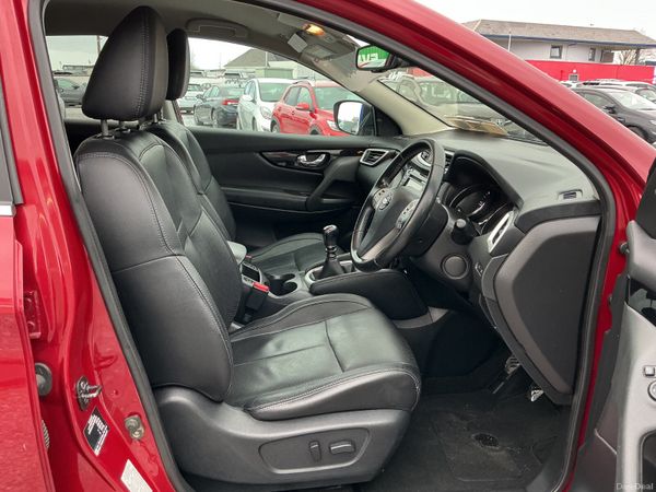 NISSAN QASHQAI 1.5 DIESEL LEATHER SAT-NAV SPOTLESS 382211217