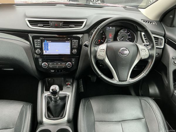 NISSAN QASHQAI 1.5 DIESEL LEATHER SAT-NAV SPOTLESS 382211219