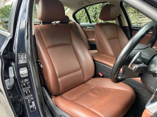 2014 BMW 5 SERIES  DAKOTA BROWN LEATHER INTERIOR 382227949