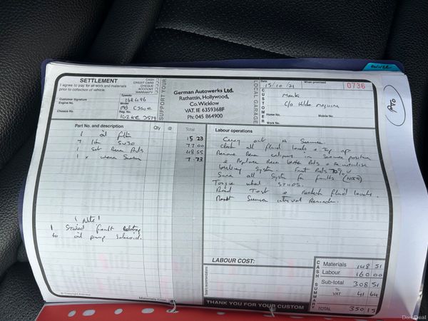 2016 MERCEDES C350 HYBRID ESTATE LEATHER INTERIOR 382314901