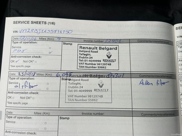 2017 RENAULT CAPTUR SIGNATURE PARKING CAMERA 382495745