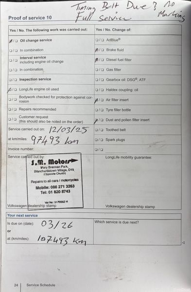 2012 VW Golf 1.6 TDI Nct 02/27 Tax 08/26 382570767