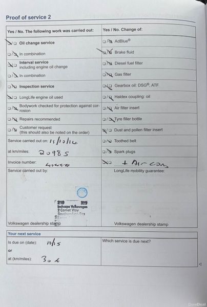 2012 VW Golf 1.6 TDI Nct 02/27 Tax 08/26 382570725