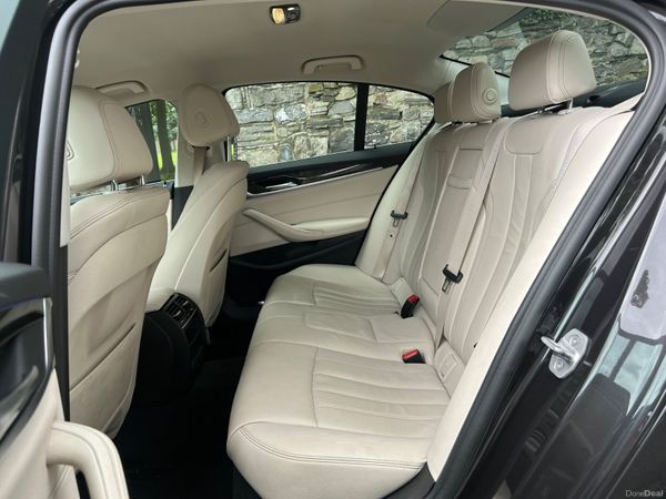 2017 BMW 5 SERIES AUTOMATIC LEATHER INTERIOR 382514803