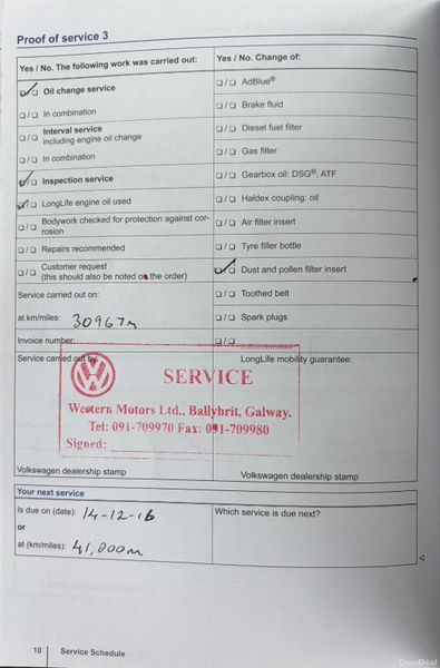 12 Volkswagen Golf 1.6 TDI Nct 02/27 Tax 08/26 382634493